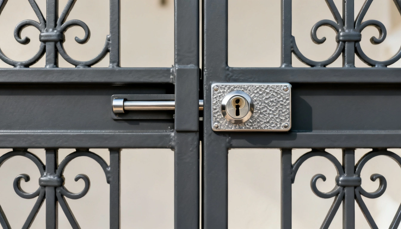 Secure Entry Points with Burglar Bar Door